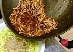鲁菜大师蒋家常菜肉丝凉偏粉的做法图解5