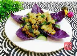 腰果鱿鱼花的做法图解9