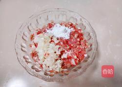 香菇酿肉的做法图解4