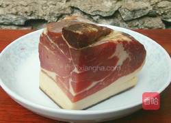 火腿炒豌豆的做法图解3