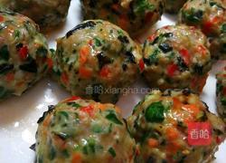 五色丸子的做法图解4