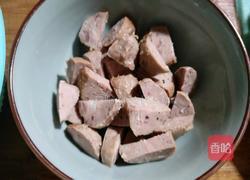 牛筋丸黑椒汁炒面的做法图解3