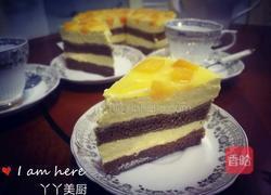 可可芒果慕斯蛋糕的做法图解28