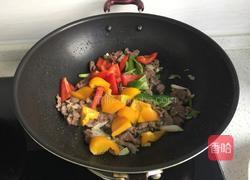 彩椒牛肉的做法图解6