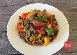 彩椒牛肉的做法图解8