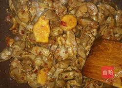 家常爆炒鸡胗的做法图解4