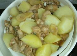 咖喱鸡腿焖土豆
