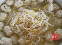 豆芽圆子汤的做法图解7