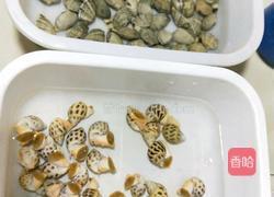 白灼花螺 的做法图解1