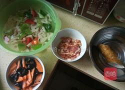 五彩藕片的做法图解3