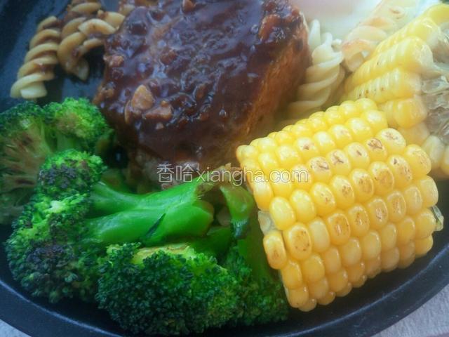 蔬菜都焦焦的 感觉棒极了