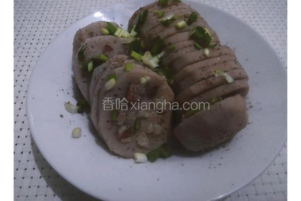 五香糯米藕