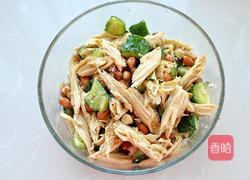 黄瓜拌腐竹花生米的做法图解11