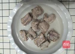 小白菜排骨汤的做法图解3