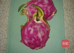 家常火龙果布丁的做法图解2