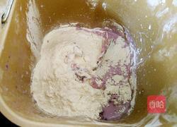 蔓越莓麻薯馅紫薯软欧的做法图解2