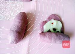 蔓越莓麻薯馅紫薯软欧的做法图解10