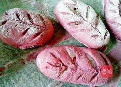 蔓越莓麻薯馅紫薯软欧的做法图解14