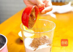 可可年轮蛋糕的做法图解2