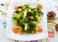 蒜炒西兰花的做法图解9