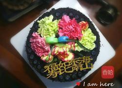 鲜花生日蛋糕的做法图解12