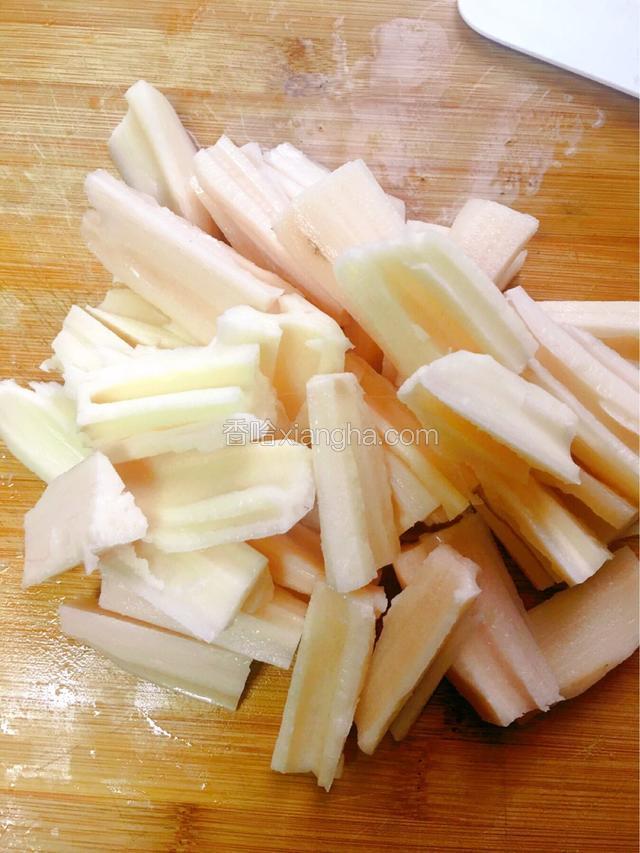 切条块状