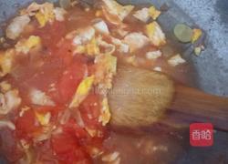 西红柿打卤面的做法图解9