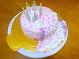 少女心皇冠蛋糕（6寸）的做法[图]