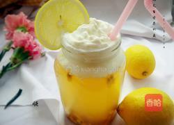 乌龙茶百香果奶盖的做法图解9