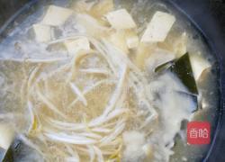 冬日热汤味增汤的做法图解5