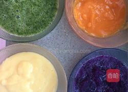 彩色疙瘩汤的做法图解3