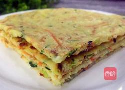 蔬菜饼的做法图解10