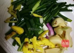 葱爆虾的做法图解2