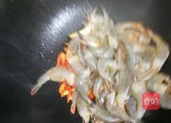 葱爆虾的做法图解5