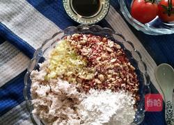 蛋皮藕酿花生丸子的做法图解3