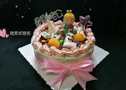小王子情景生日蛋糕