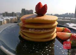 玉米奶香松饼的做法图解10