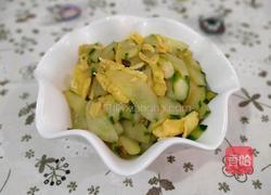 黄瓜炒蛋的做法图解7