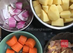 咖喱鸡肉土豆的做法图解1