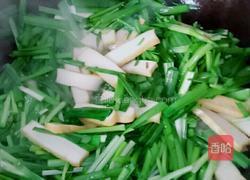 韭菜炒豆干的做法图解4