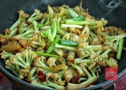 干煸孜然菜花的做法图解10