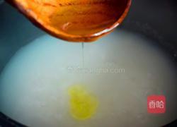 猪腰粥的做法图解4