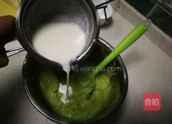 抹茶榴莲慕斯蛋糕的做法图解8