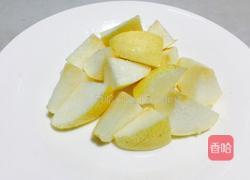 雪梨海底椰无花果猪骨汤的做法图解2