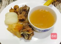 雪梨海底椰无花果猪骨汤的做法图解8