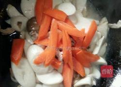 鸡腿菇炒肉的做法图解6