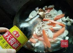 鸡腿菇炒肉的做法图解8