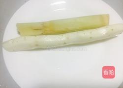 甘蔗淮山冰糖百合糖水的做法图解3