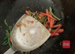 青红椒炒牛肉的做法图解8