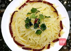 鲁菜大师蒋家常菜凉拌香辣土豆丝的做法图解7